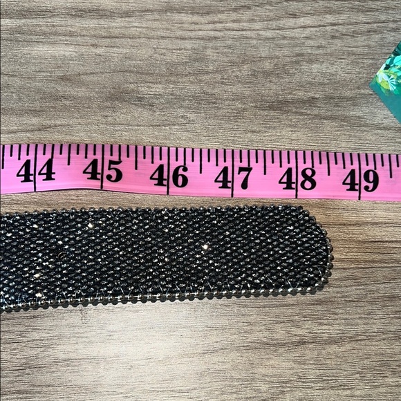 Torrid Rhinestone Chrystal Textured Belt! Beaded Bedazzled Studs. Glitter. Plus - Picture 11 of 11